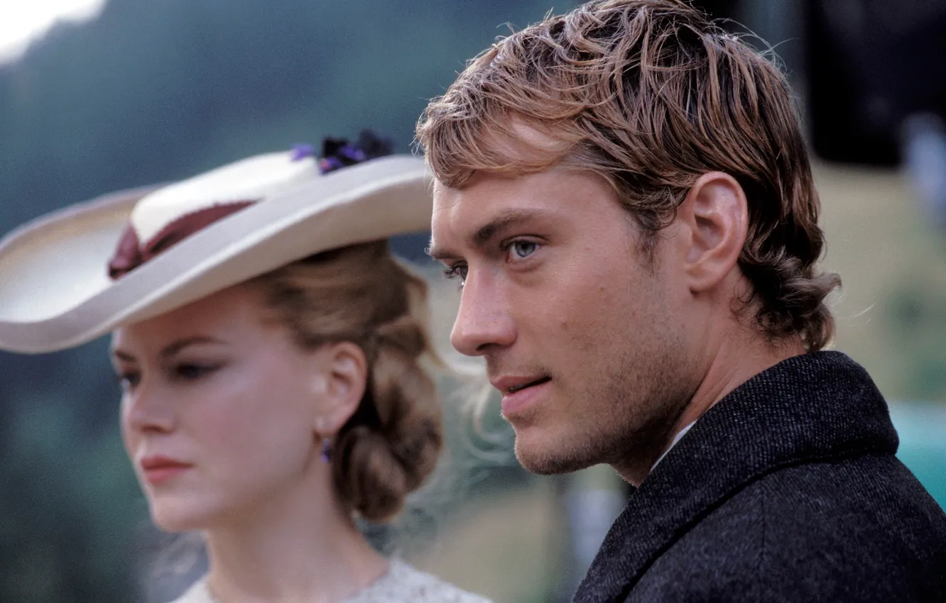 Photo wallpaper frame, Nicole Kidman, Jude Law, Cold Mountain