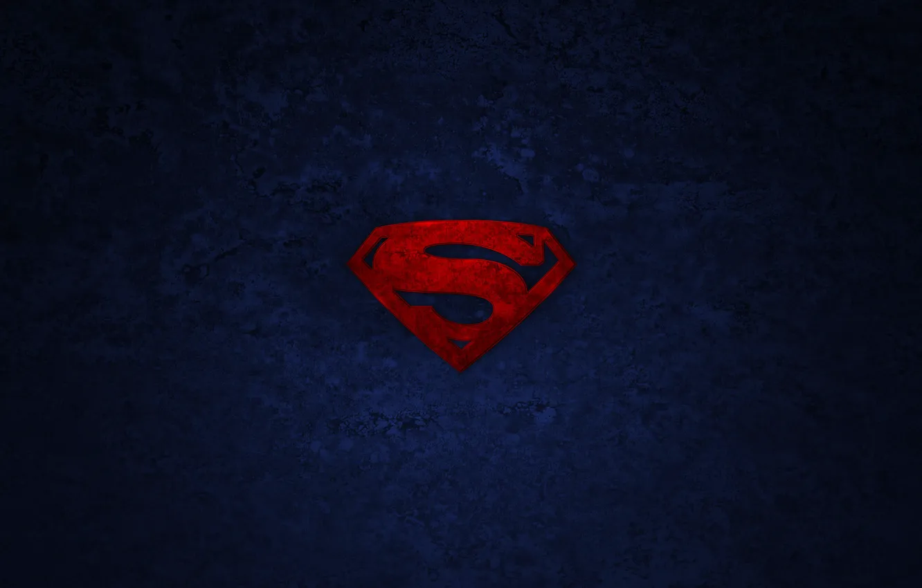 Photo wallpaper background, logo, symbol, superman, Superman, superhero