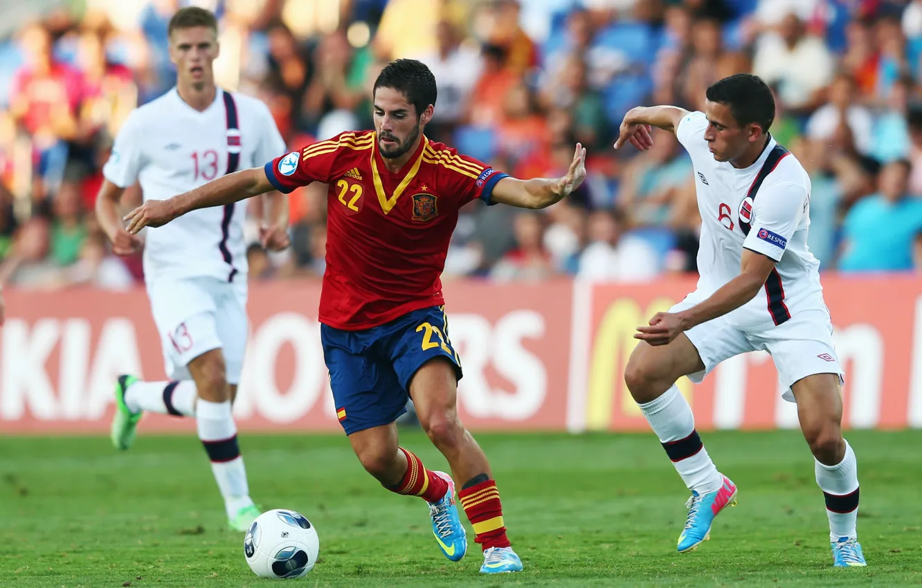 Photo wallpaper football, sport, football, Spain, talent, Malaga, isco, ISCO