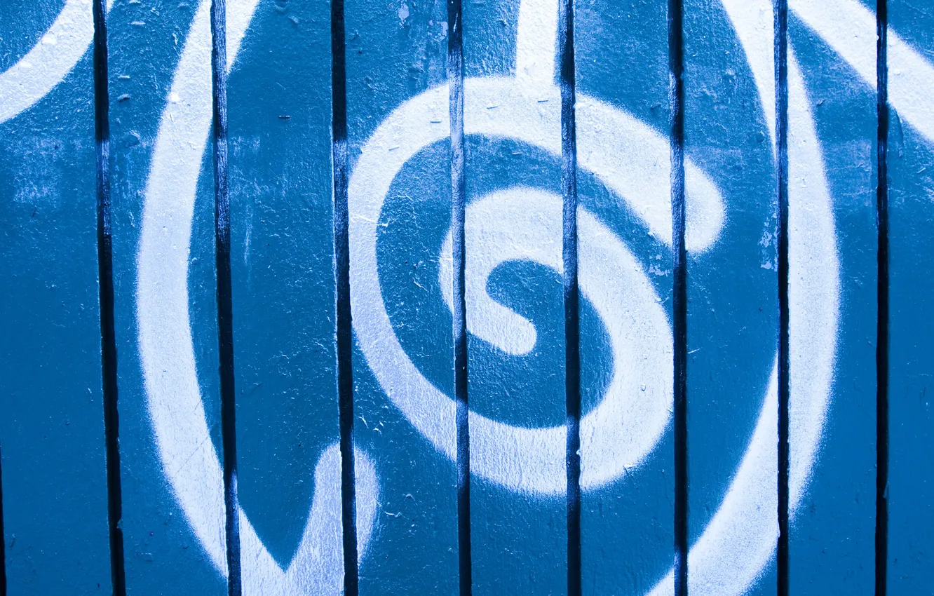 Photo wallpaper white, wood, blue, pattern