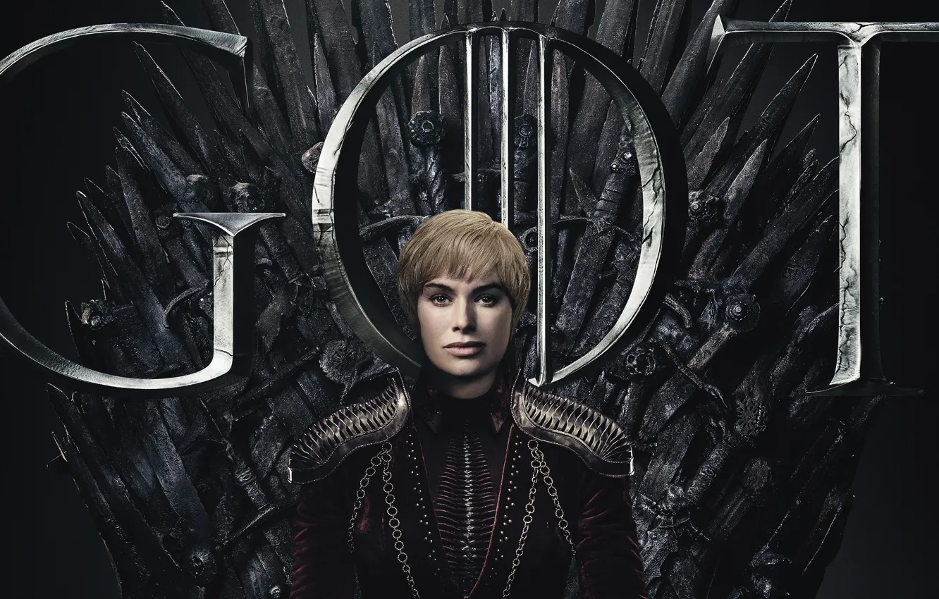 Photo wallpaper the throne, Cersei Lannister, Lannister, Lena Headey, Game Of Thrones, Cersei, Lina Hidi, Cersie
