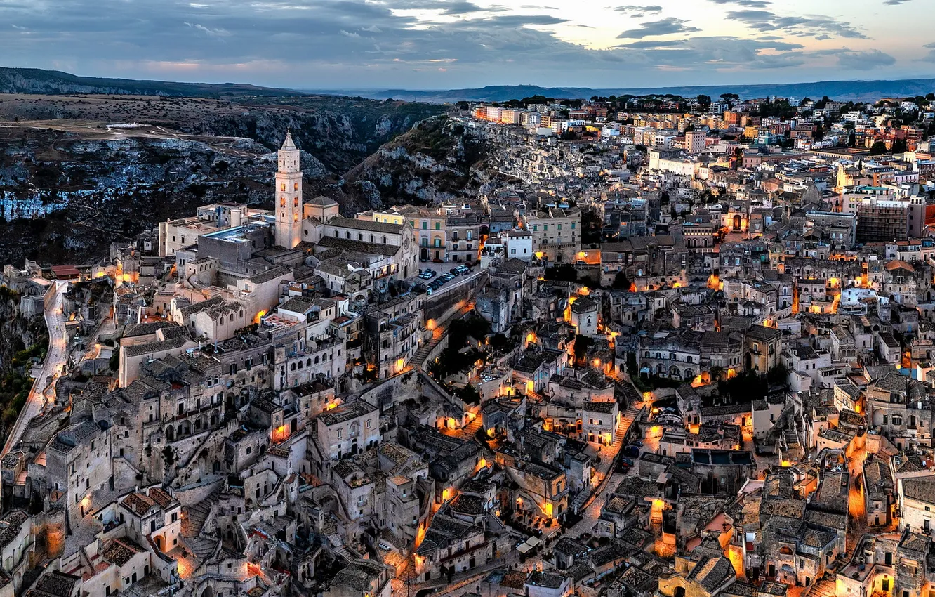 Photo wallpaper Italy, Matera, Basilicata