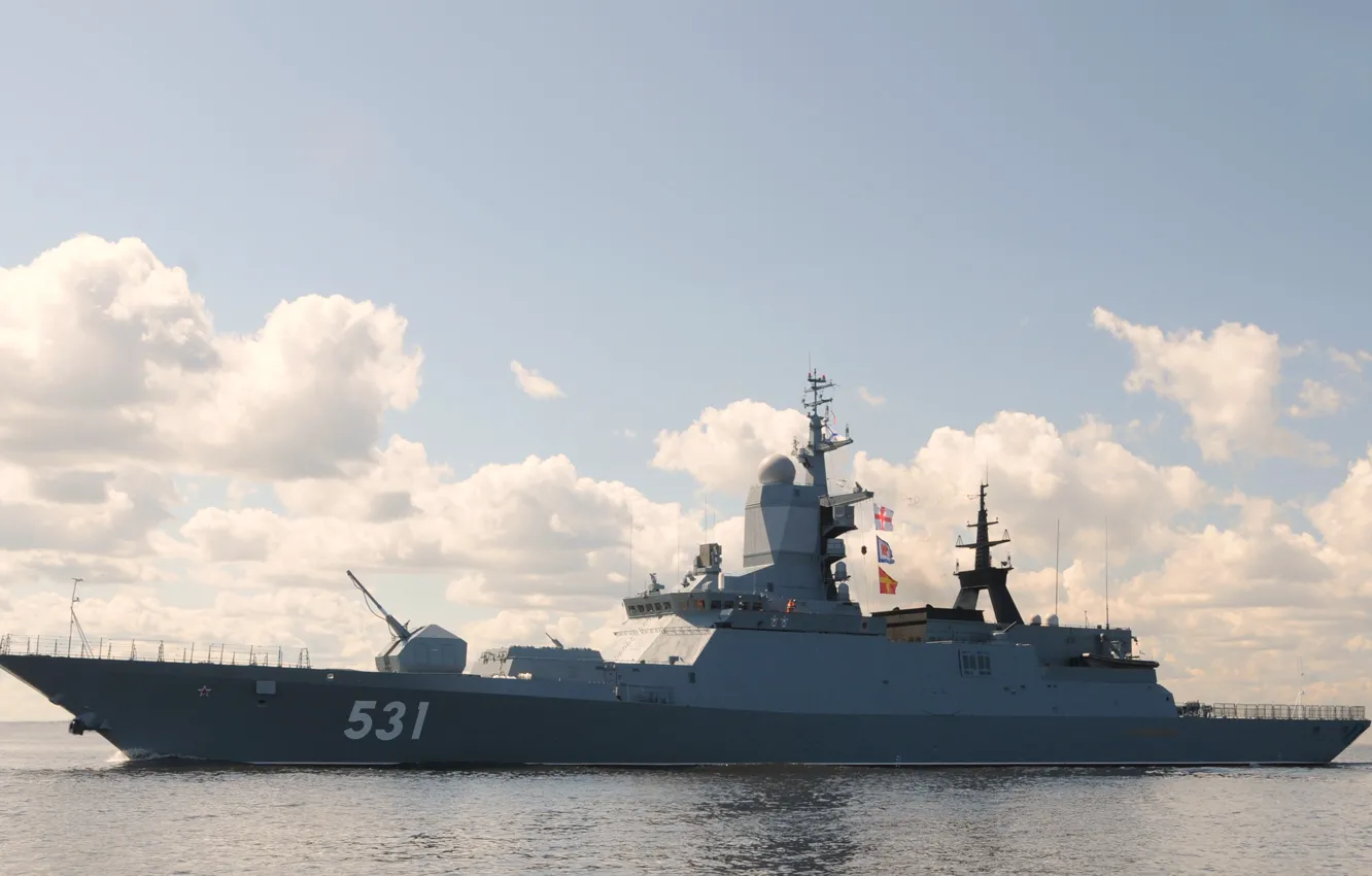 Photo wallpaper Corvette, quick-witted, patrol