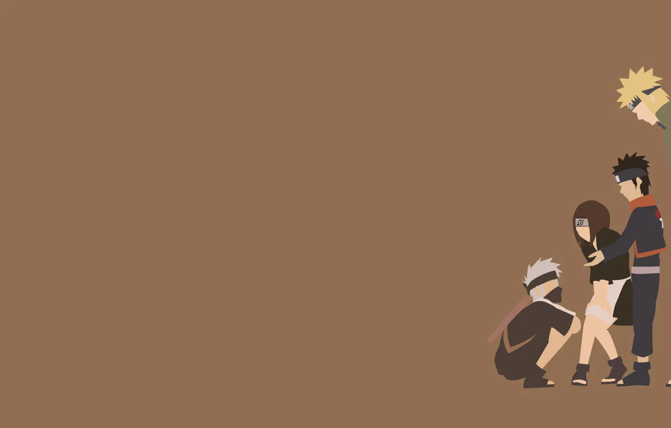 Photo wallpaper girl, game, Naruto, anime, man, boy, ninja, asian