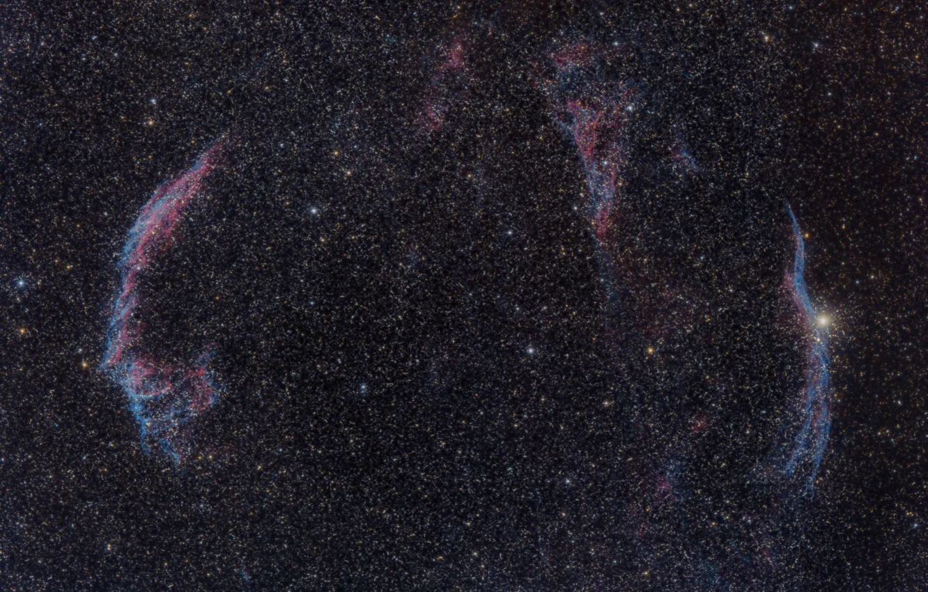Photo wallpaper space, stars, Nebula, Veil