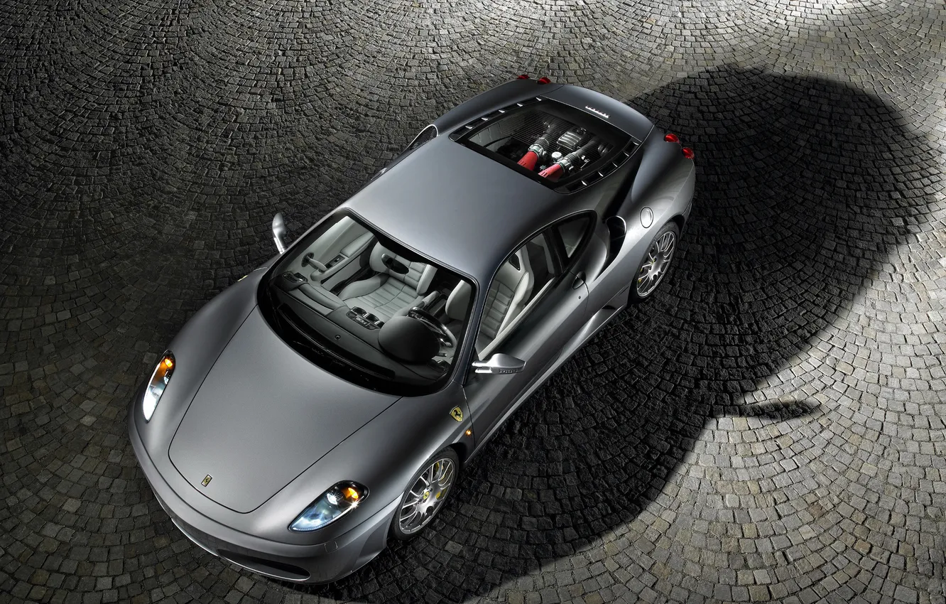 Photo wallpaper pavers, F430, grey, Modena