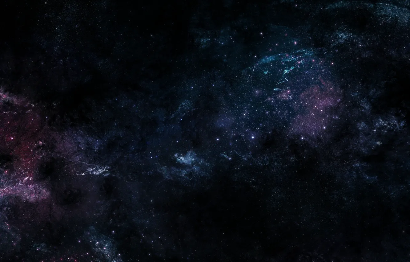 Photo wallpaper nebula, universe, star cluster, convergence nebula
