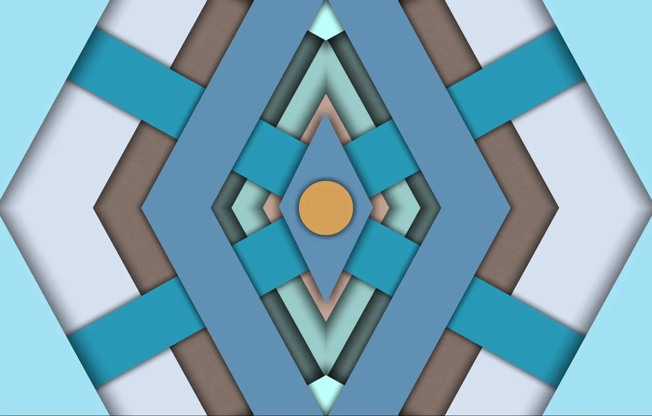 Photo wallpaper shadow, figure, symmetry, layer