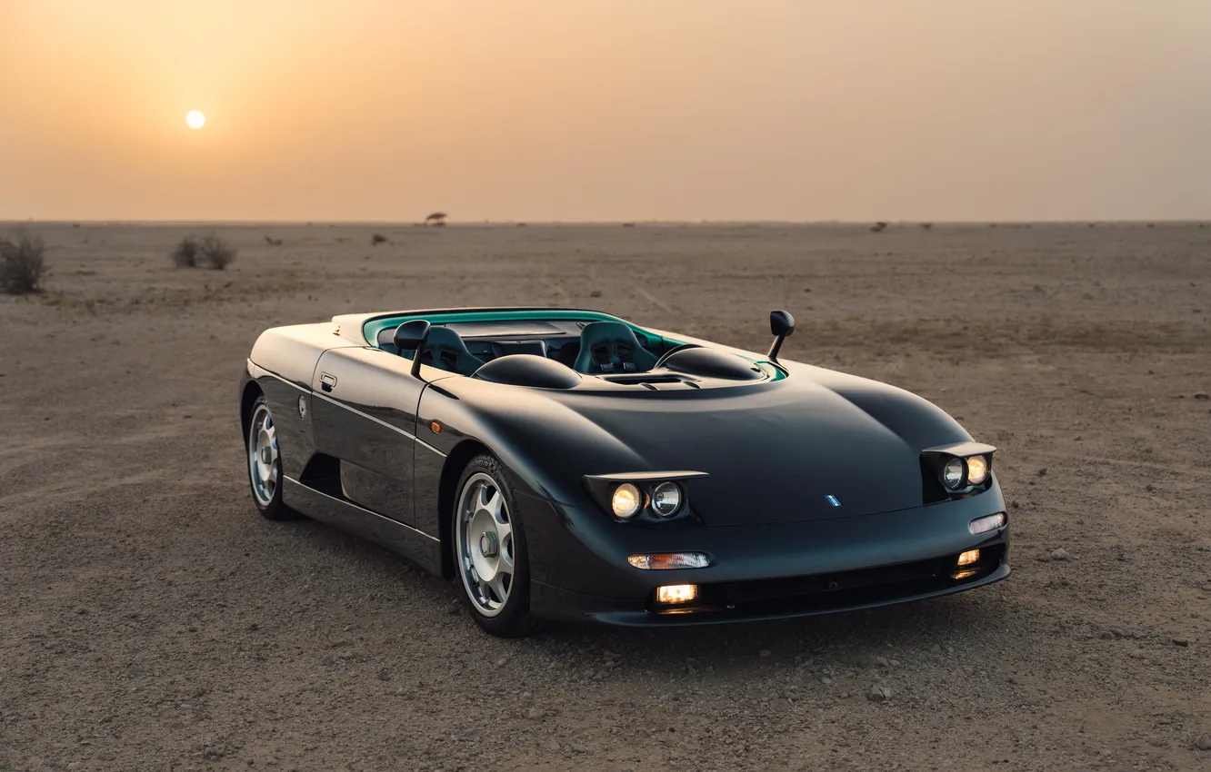 Photo wallpaper supercar, Supercar, 1995, De Tomaso, the only instance, The only instance, De Tomaso Guara Barchetta, …