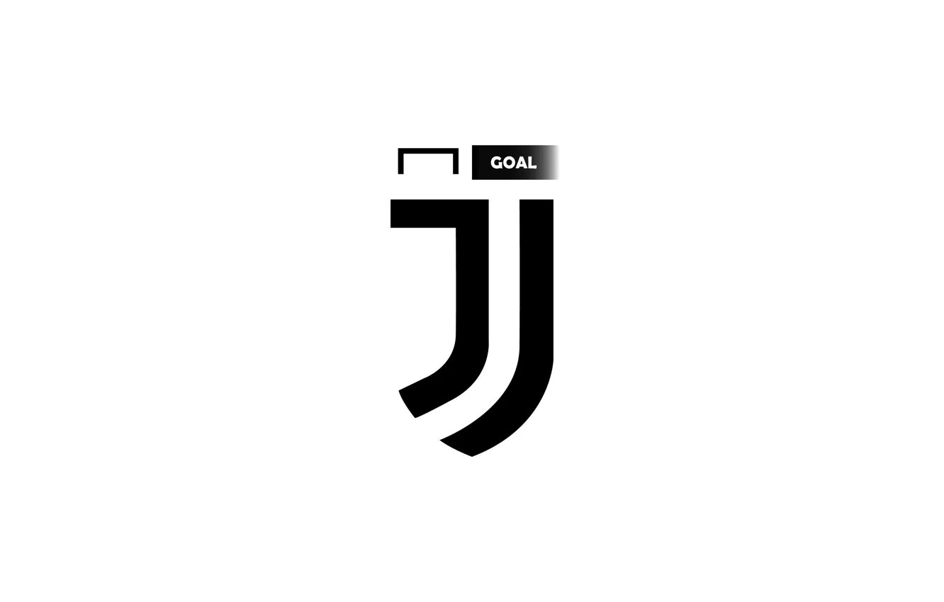 Photo wallpaper white, black, footbal, Juve
