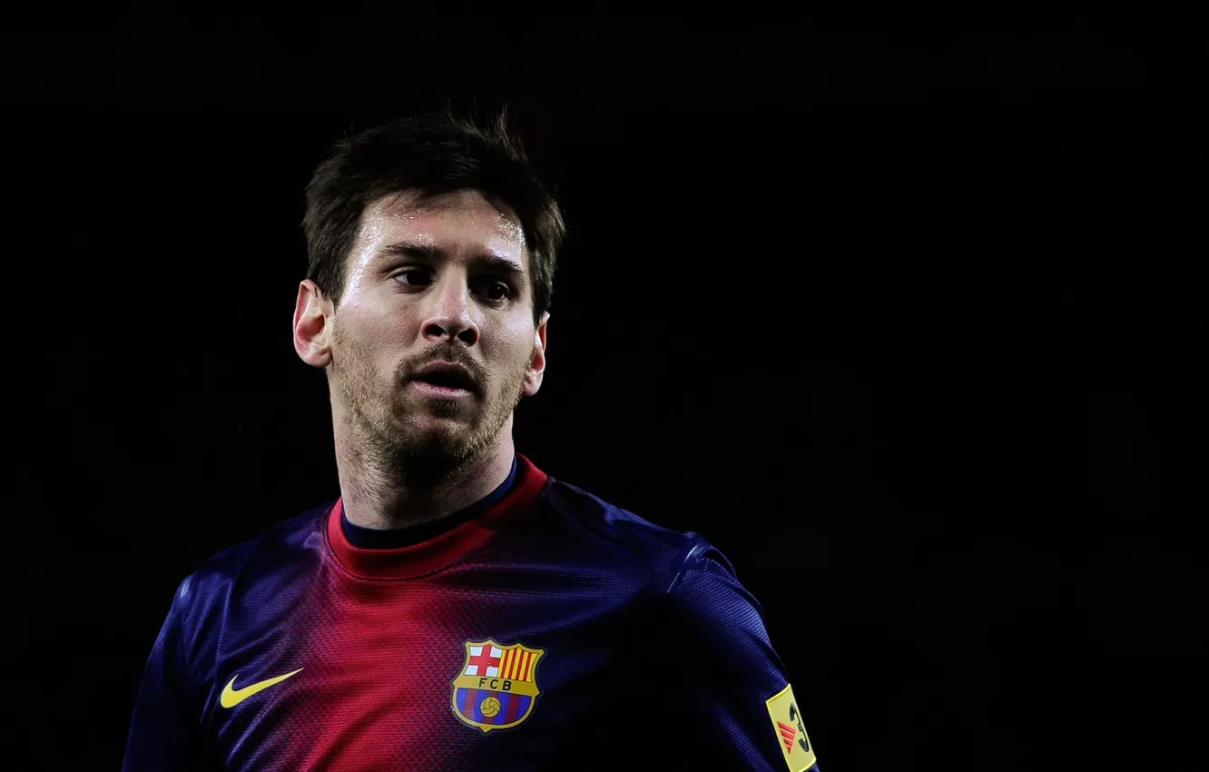 Photo wallpaper football, Lionel Messi, Leopard, Football, Barcelona, Messi, Messi