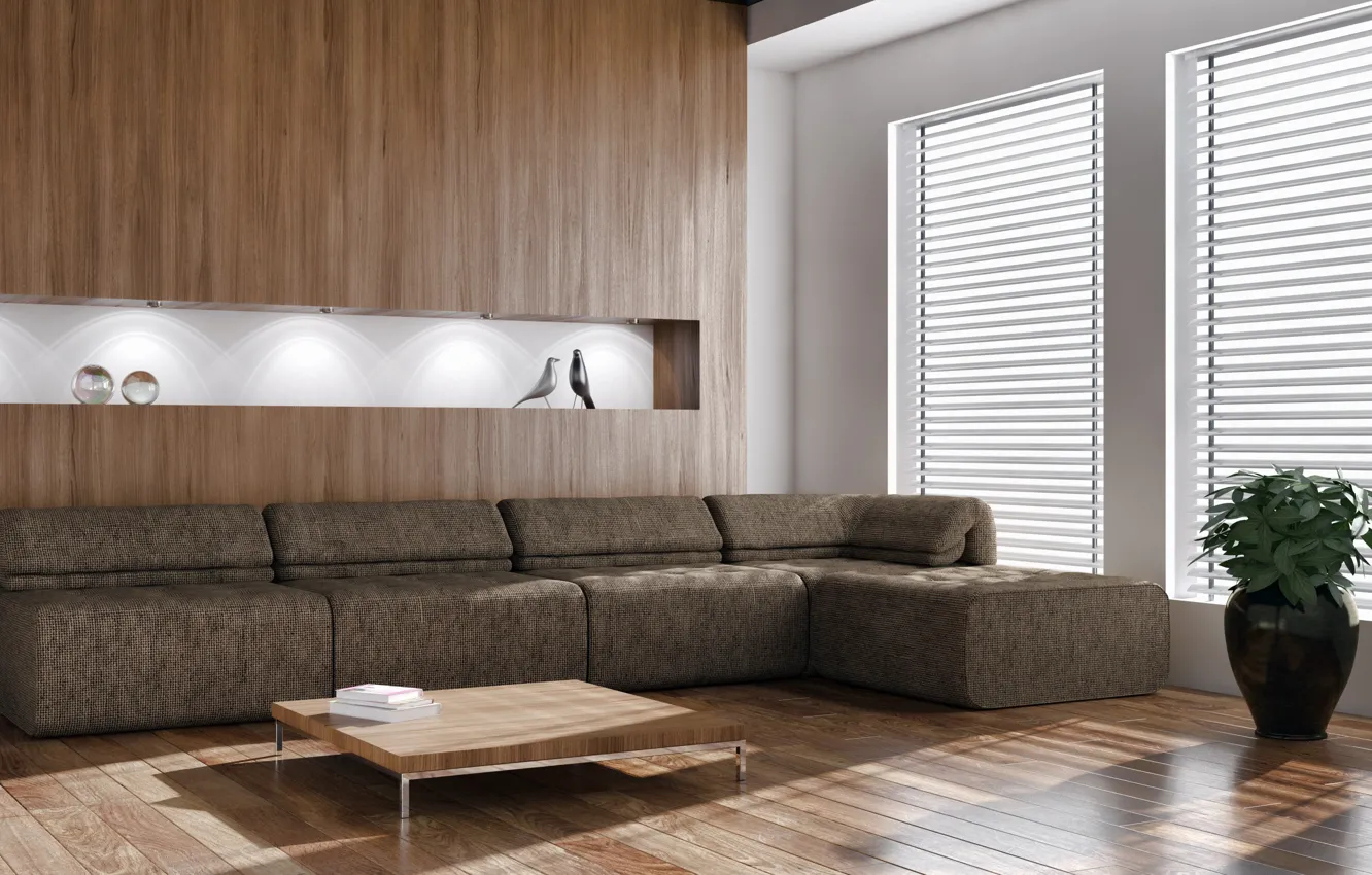 Photo wallpaper house, style, room