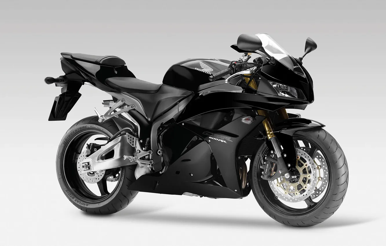 Photo wallpaper Honda, black, CBR600