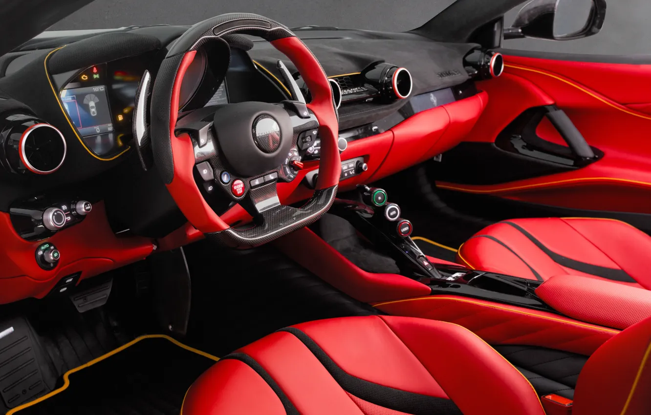 Photo wallpaper the wheel, salon, 2018, Mansory, Superfast, Stallone, Ferrari 812