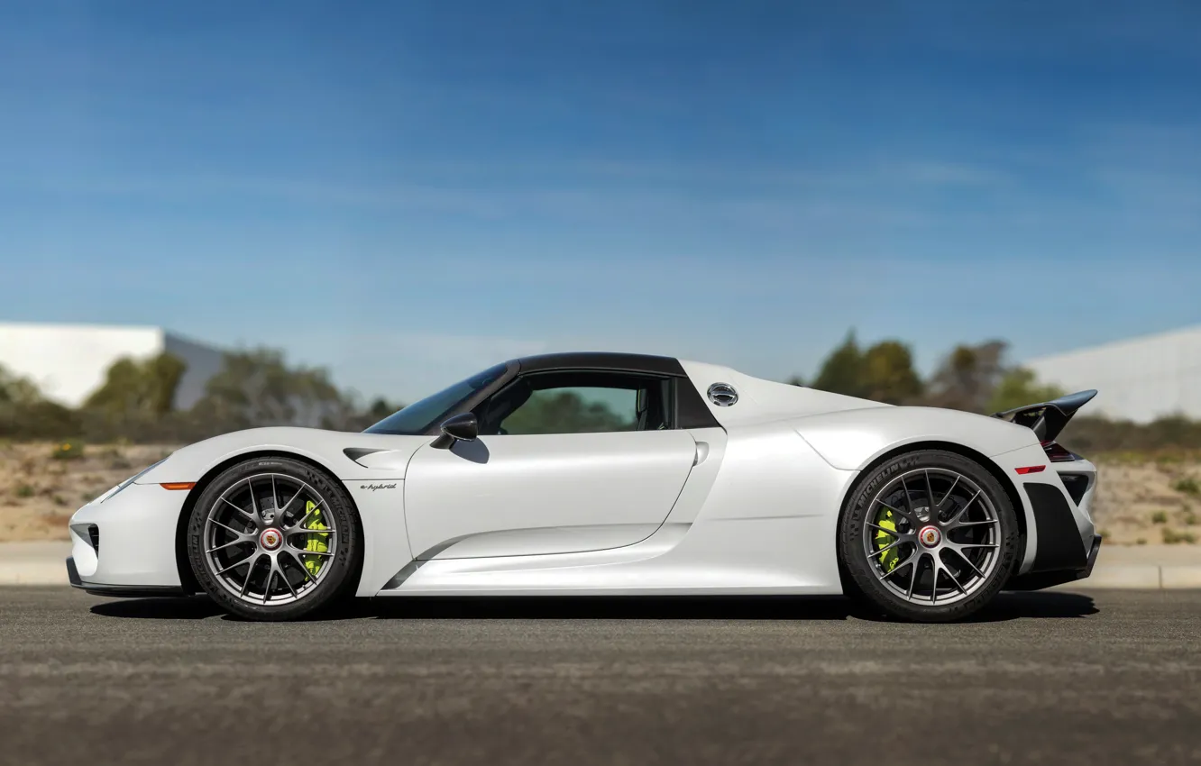 Photo wallpaper Porsche, supercar, Porsche, Spyder, 918