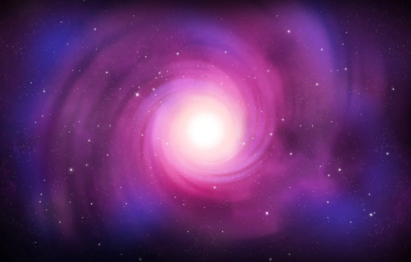 Photo wallpaper stars, color, spiral