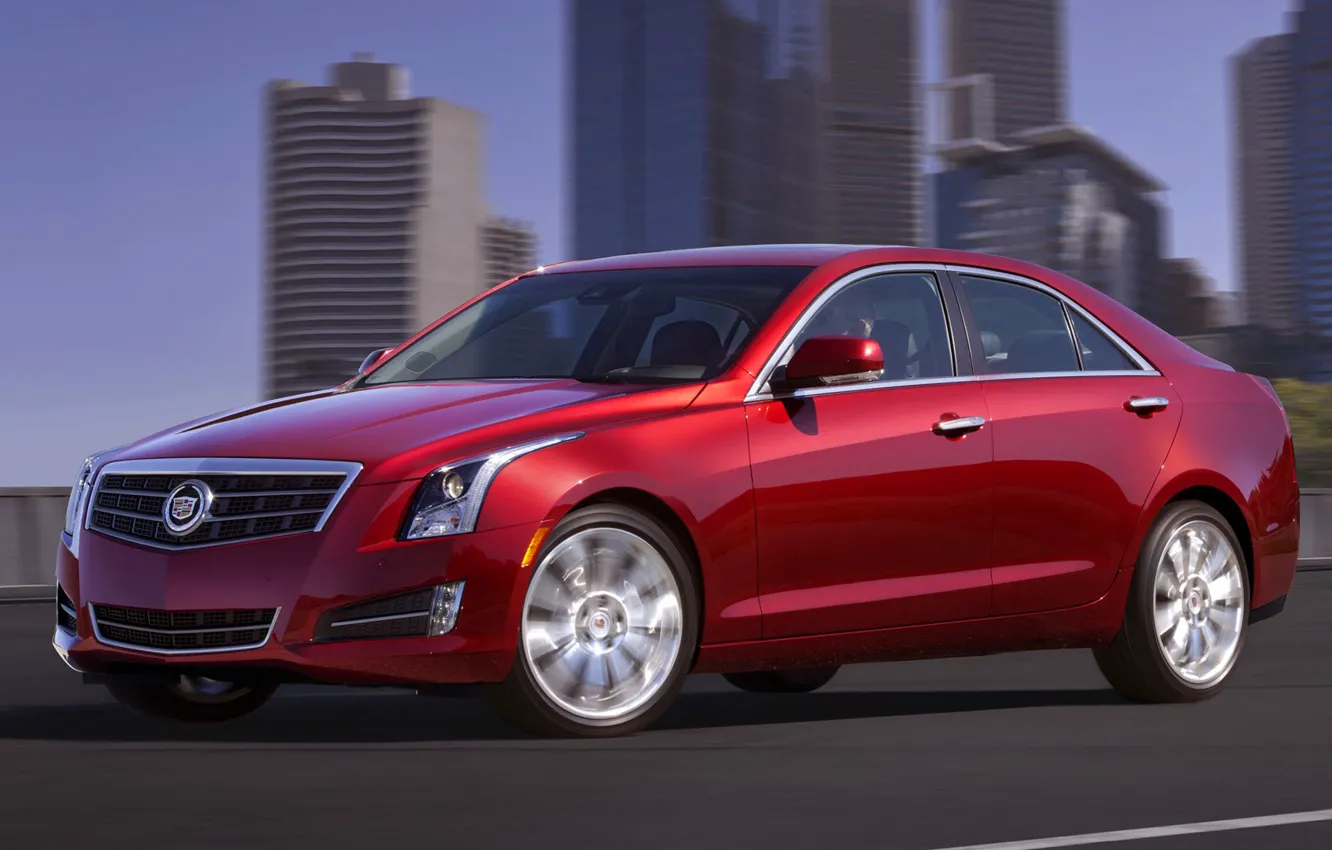 Photo wallpaper sedan, ATS, Cadillas