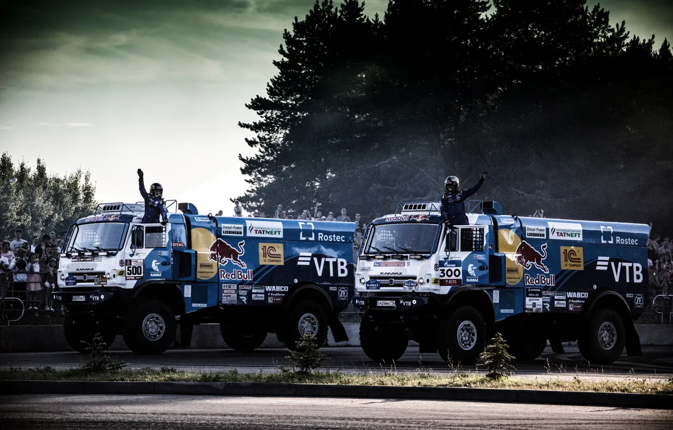 Photo wallpaper machine, auto, sport, Truck, Master, Russia, 500, 300