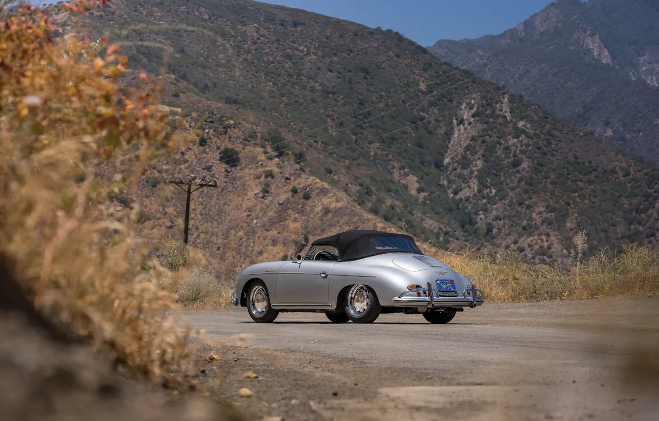Photo wallpaper car, Porsche, 1959, 356, Porsche 356A 1600 Super Speedster