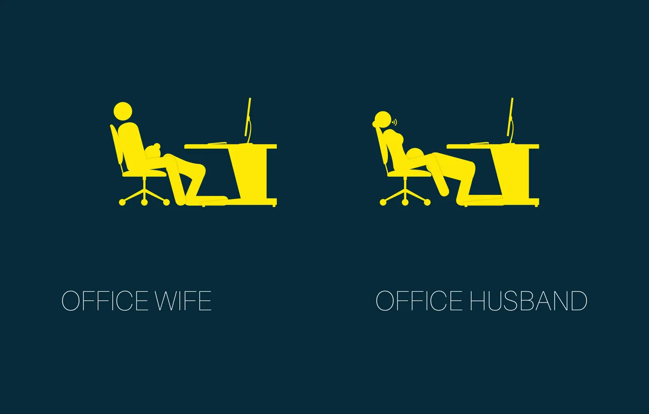Photo wallpaper office, cheating, Office Wife, oral, office husband
