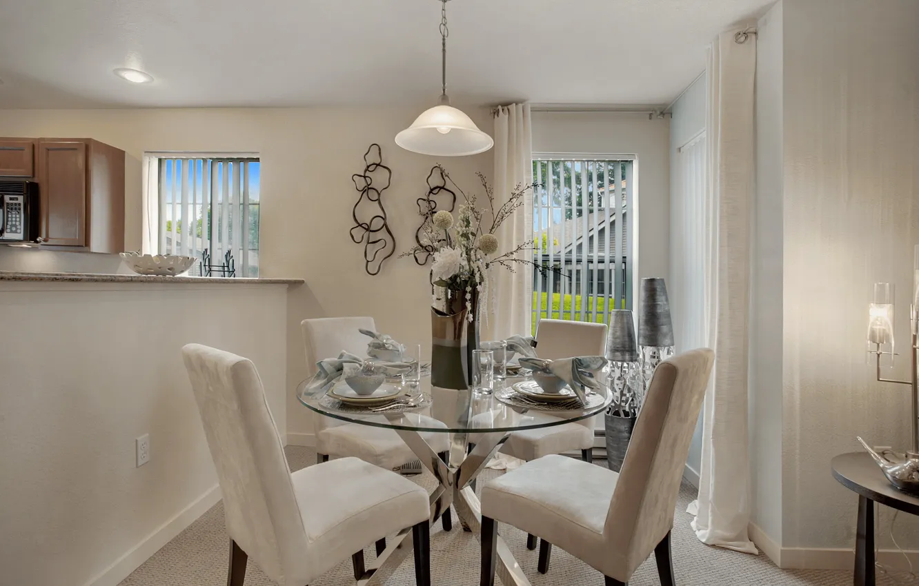 Photo wallpaper design, style, home, interior, living space