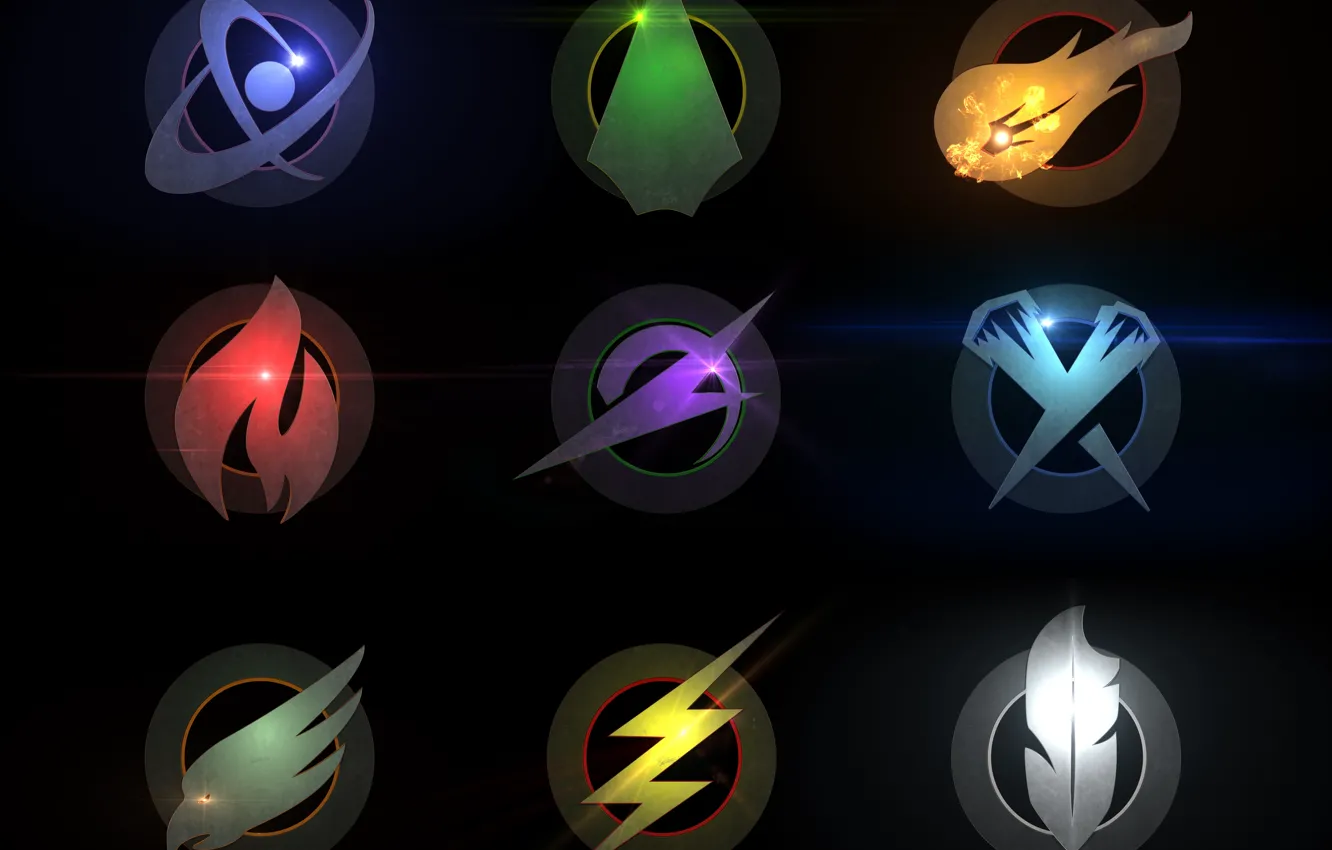 Photo wallpaper logo, Legends of Tomorrow, DC, TV Shows