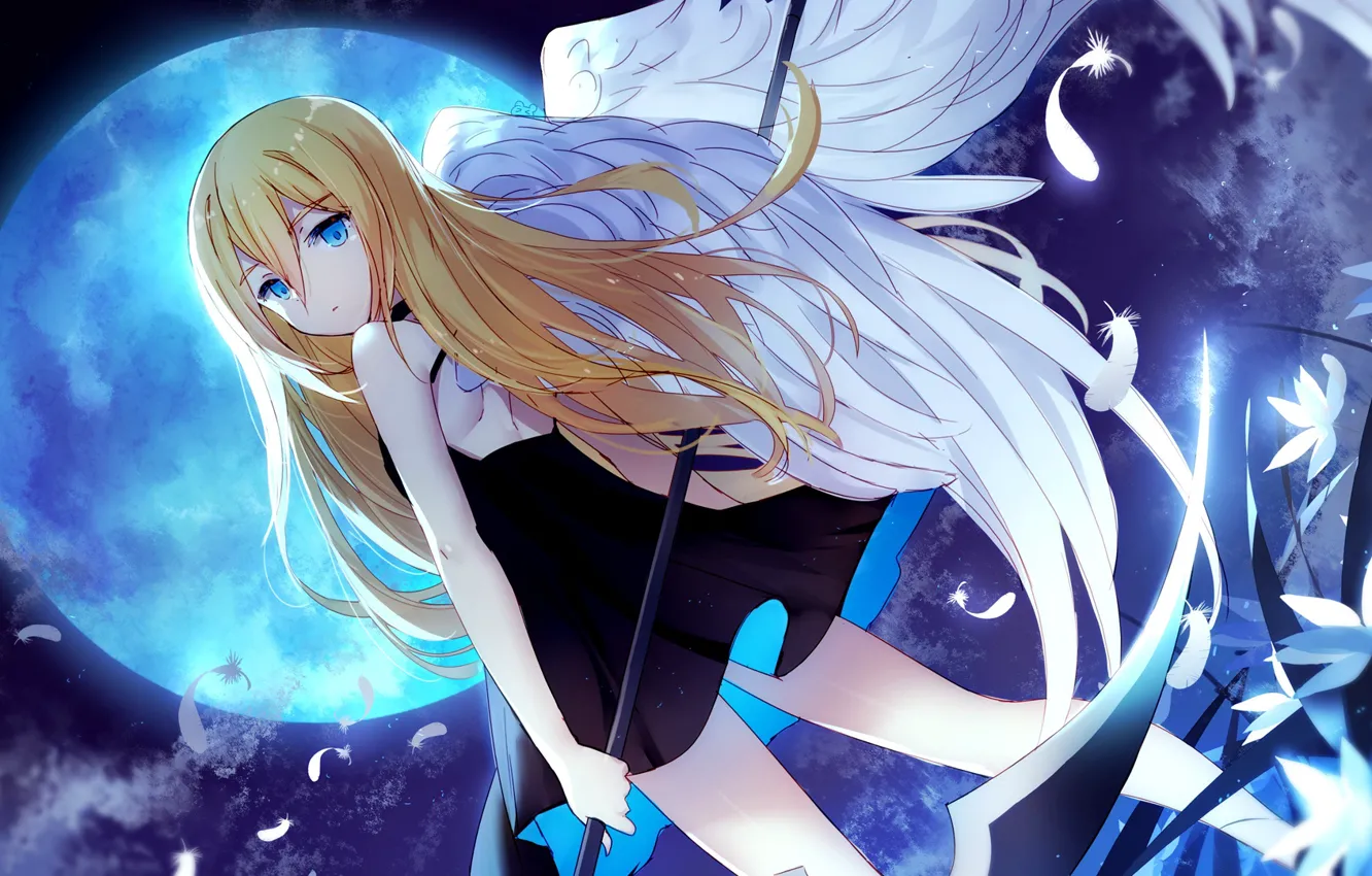 Photo wallpaper angel, girl, Angel bloodshed, Satsuriku no Tenshi