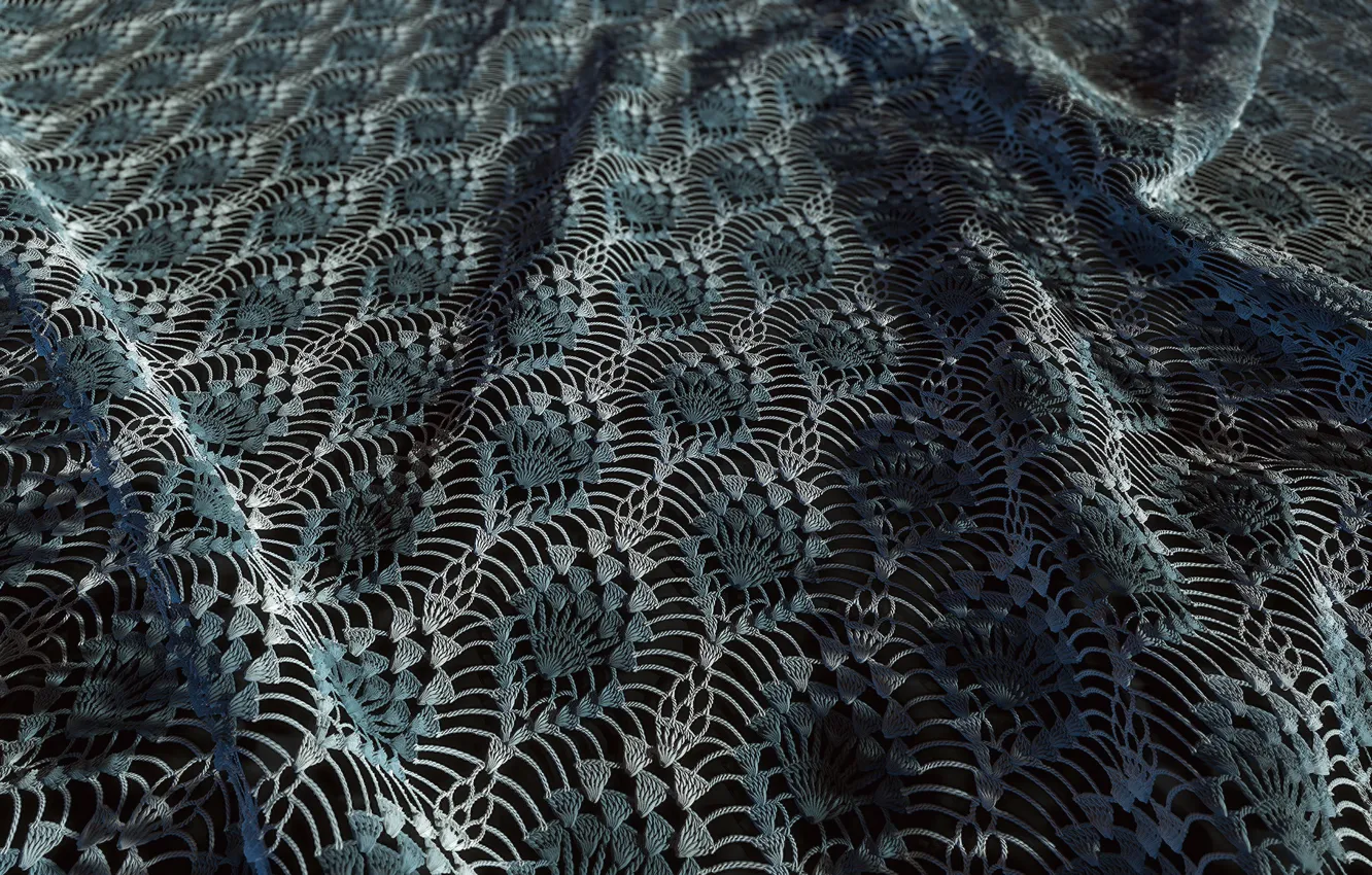 Photo wallpaper texture, lace, digital art, 3D art