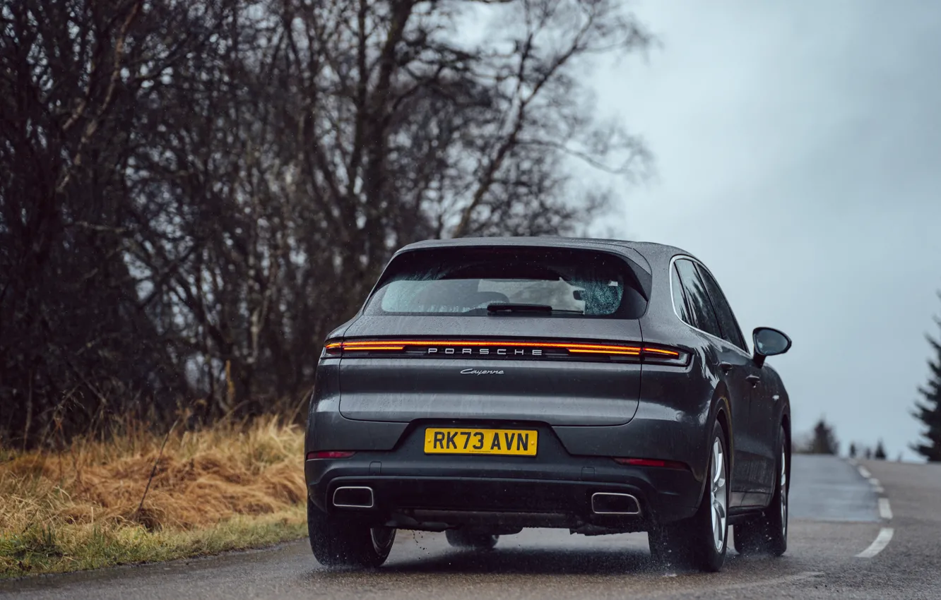 Photo wallpaper Porsche, Cayenne, Porsche Cayenne E-Hybrid