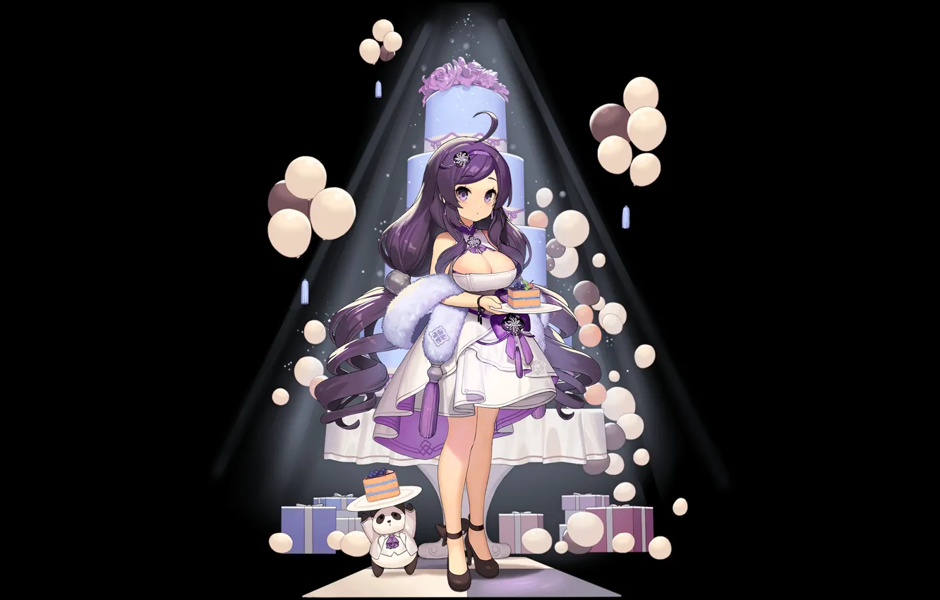 Photo wallpaper girl, sexy, boobs, anime, beautiful, short hair, pretty, erotic