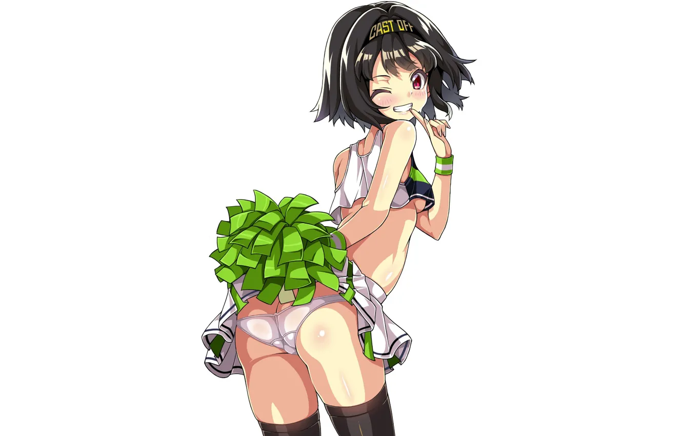 Photo wallpaper Cooper, girl, sexy, lingerie, panties, boobs, anime, beautiful