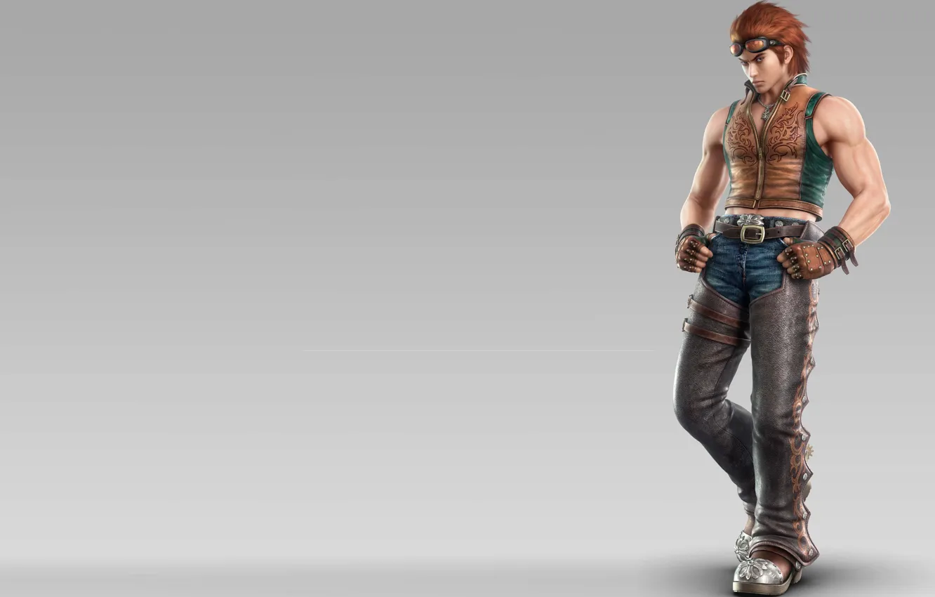 Photo wallpaper art, game, art, Hwoarang, Feng Wei, Tekken 5