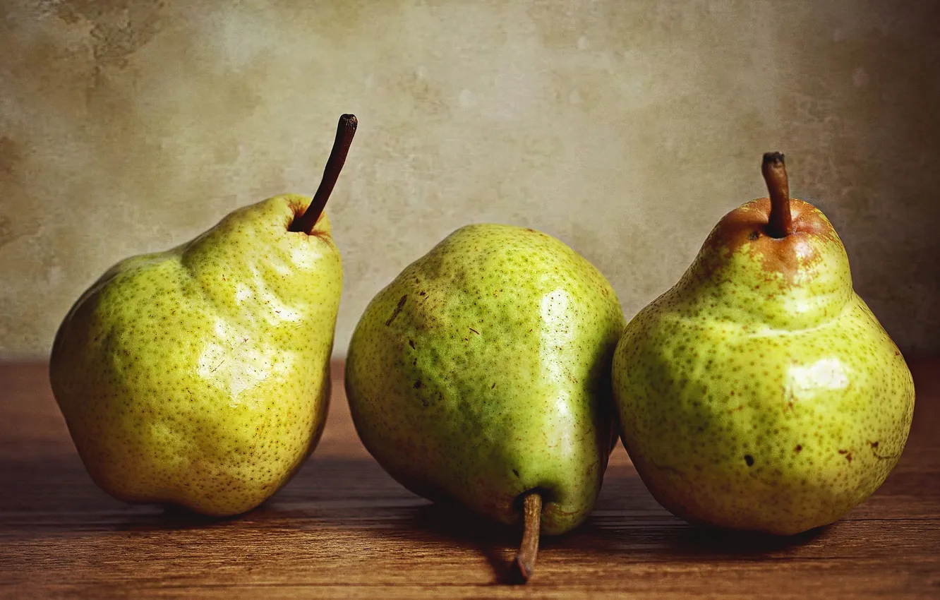 Photo wallpaper fruit, fruit, pear