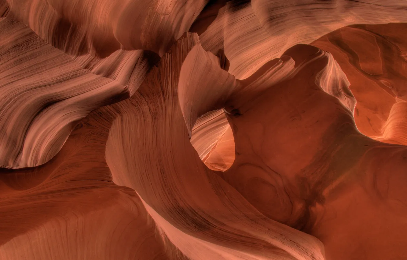Photo wallpaper rocks, AZ, USA, antelope canyon