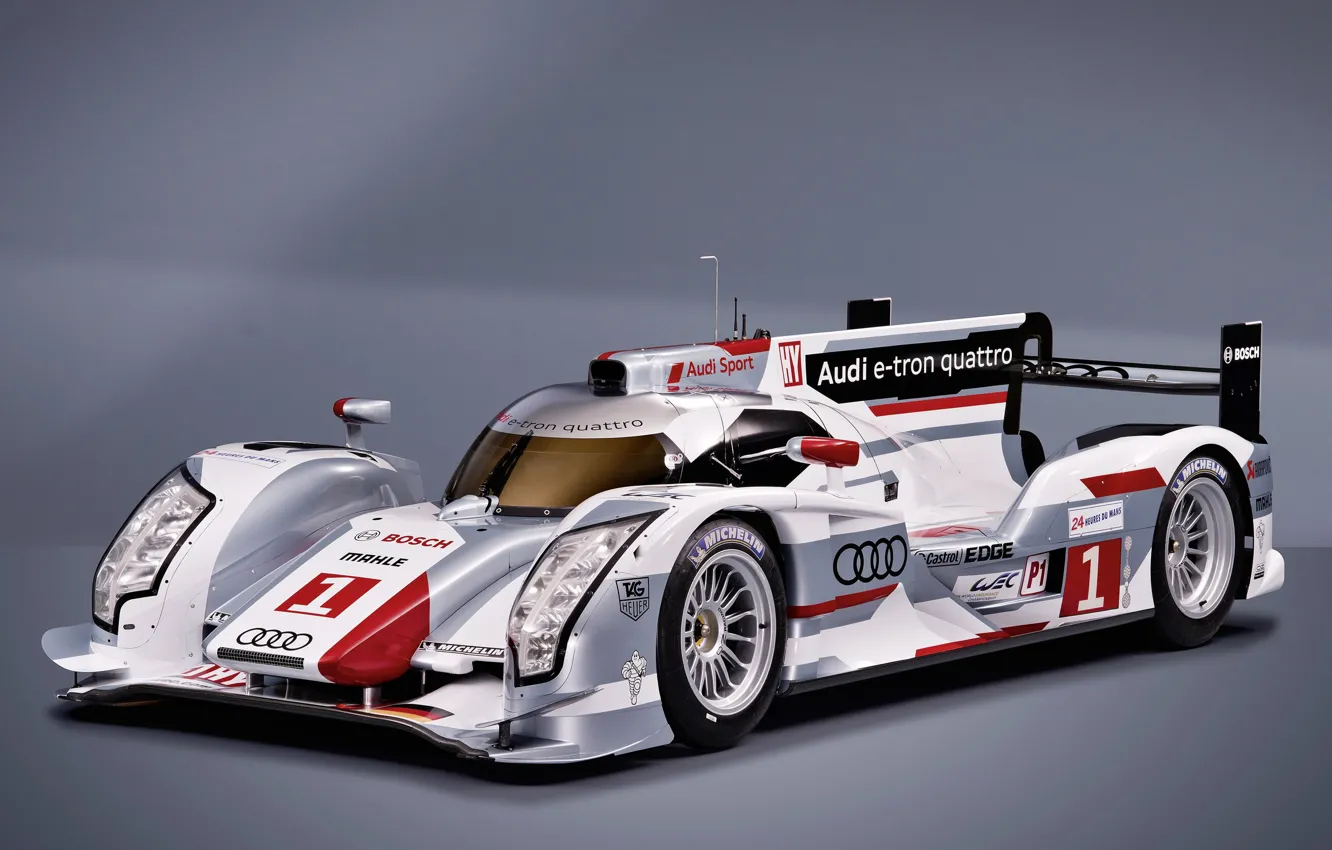 Photo wallpaper background, Audi, R18, WEC