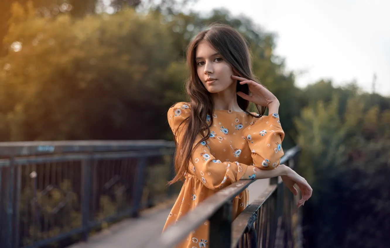 Photo wallpaper sponge, the beauty, people, Vyacheslav Shishkov