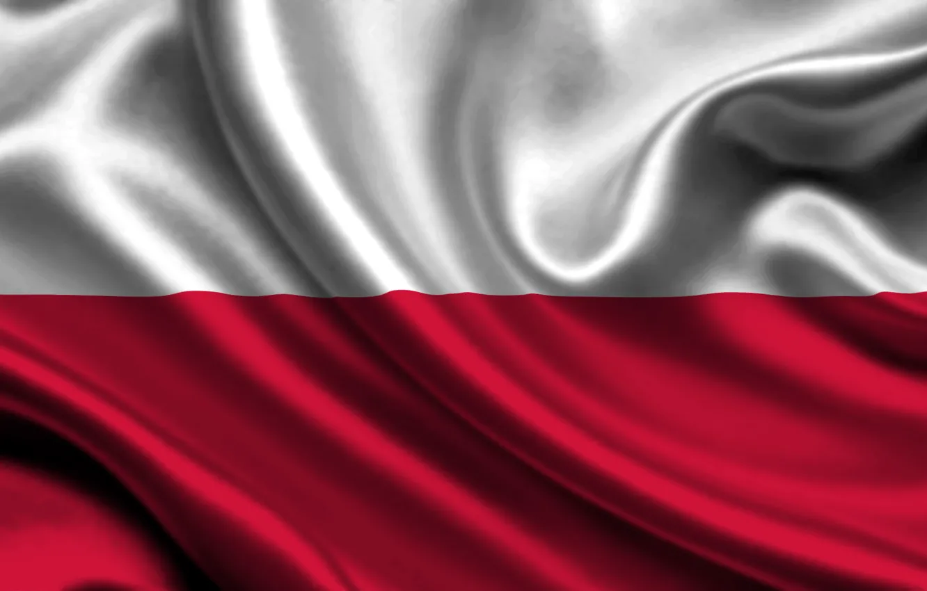 Photo wallpaper flag, Poland, poland