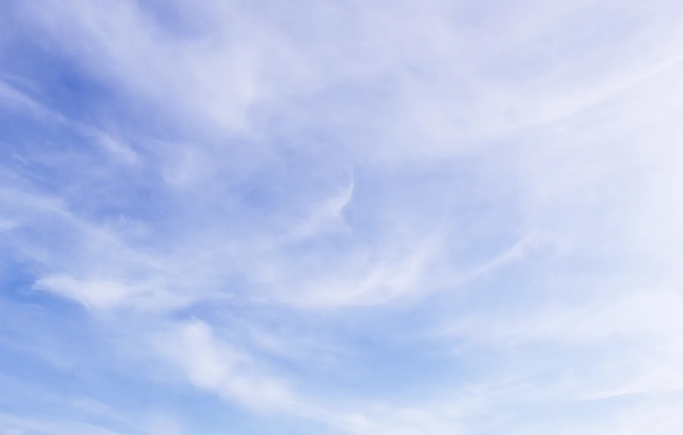 Photo wallpaper sky, blue, cloud