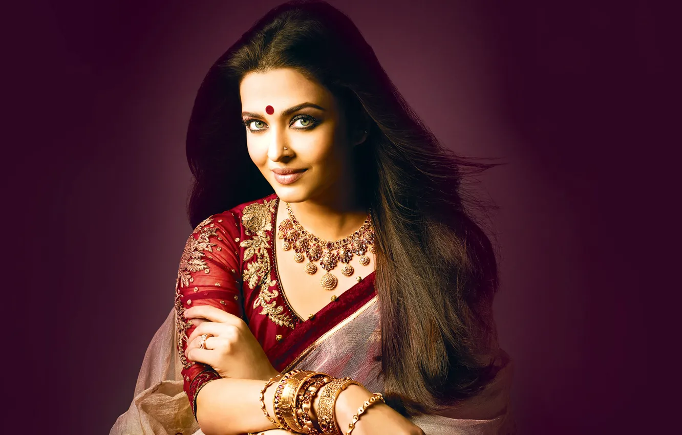 Photo wallpaper girl, actress, beauty, girl, sexy, Aishwarya Rai, eyes, smile