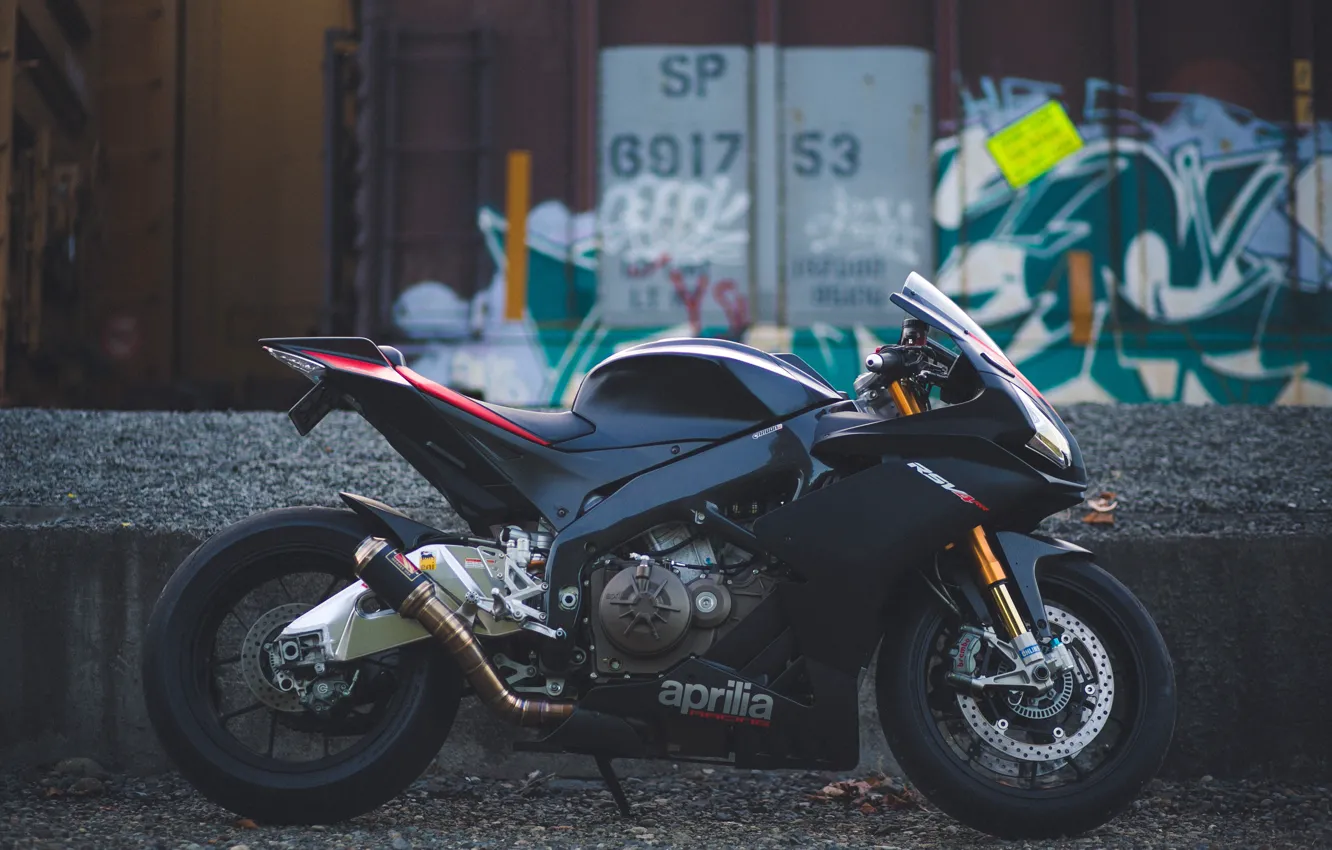 Photo wallpaper design, style, motorcycle, Aprilia