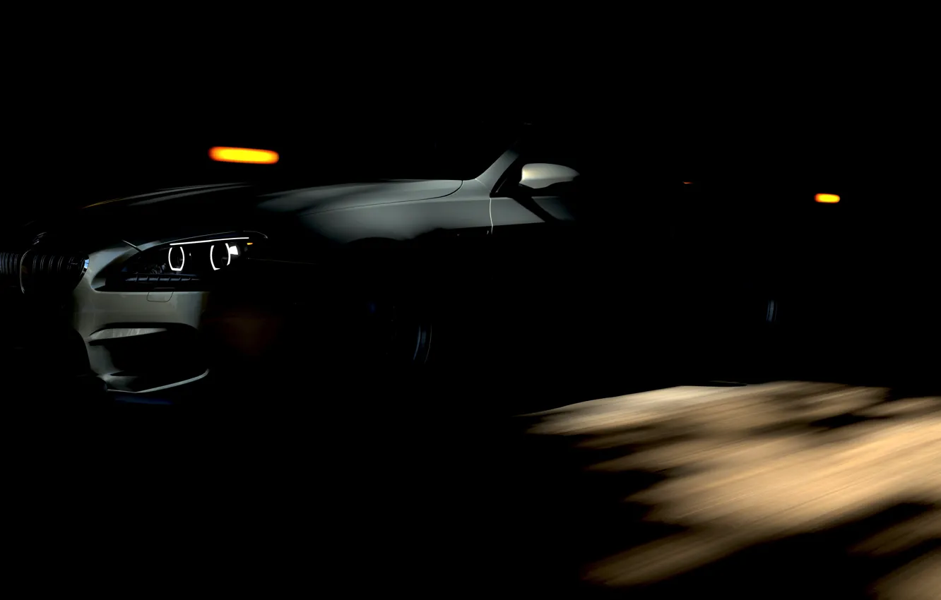 Photo wallpaper lights, HDR, BMW, game, Coupe, tunnel, shade, BMW M6 Coupe