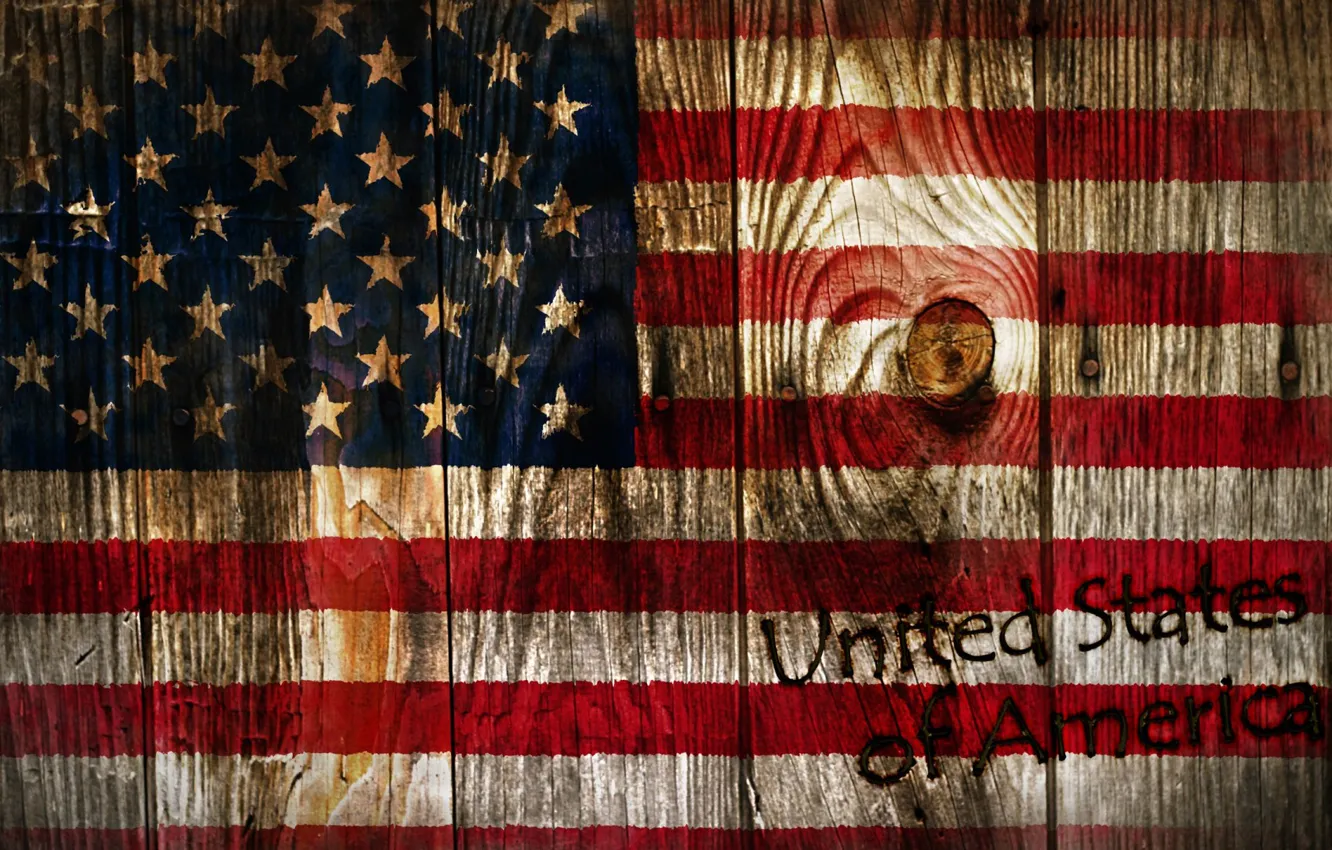 Photo wallpaper red, USA, white, blue, Flag, United States of America, Textures, American flag