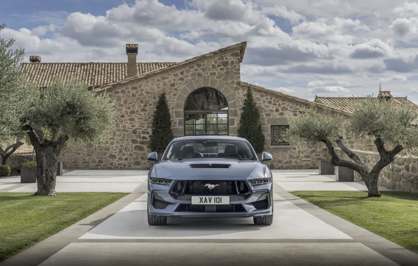 Photo wallpaper Mustang, Ford, Ford Mustang GT