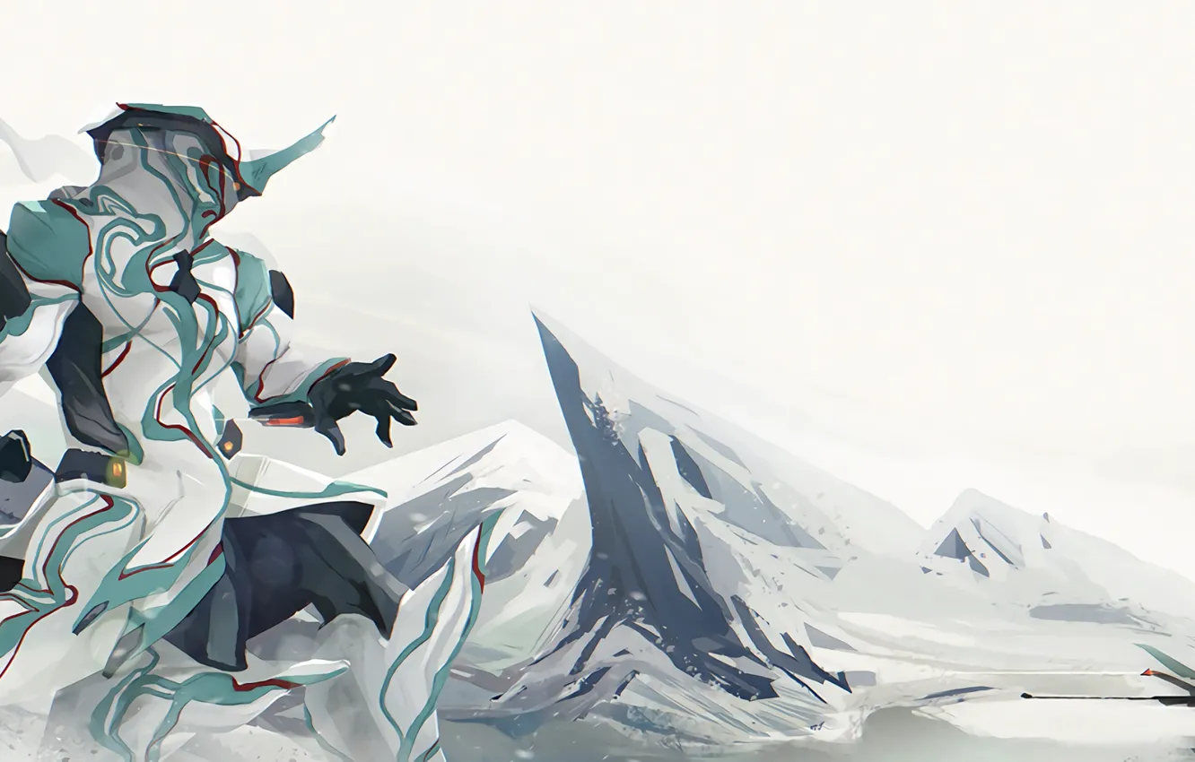 Photo wallpaper weapons, fiction, landscape, the game, being, warrior, art, Warframe