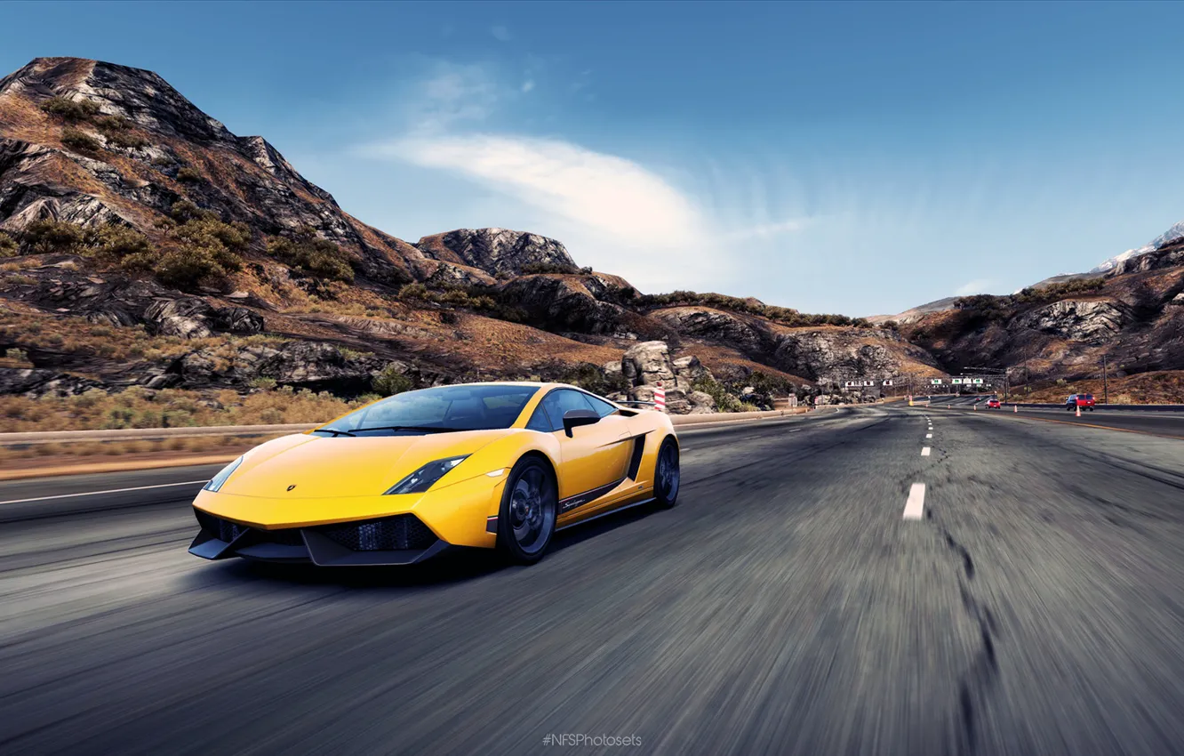 Photo wallpaper Lamborghini, Gallardo, NFS, Hot Pursuit, Need For Speed, NFSPhotosets