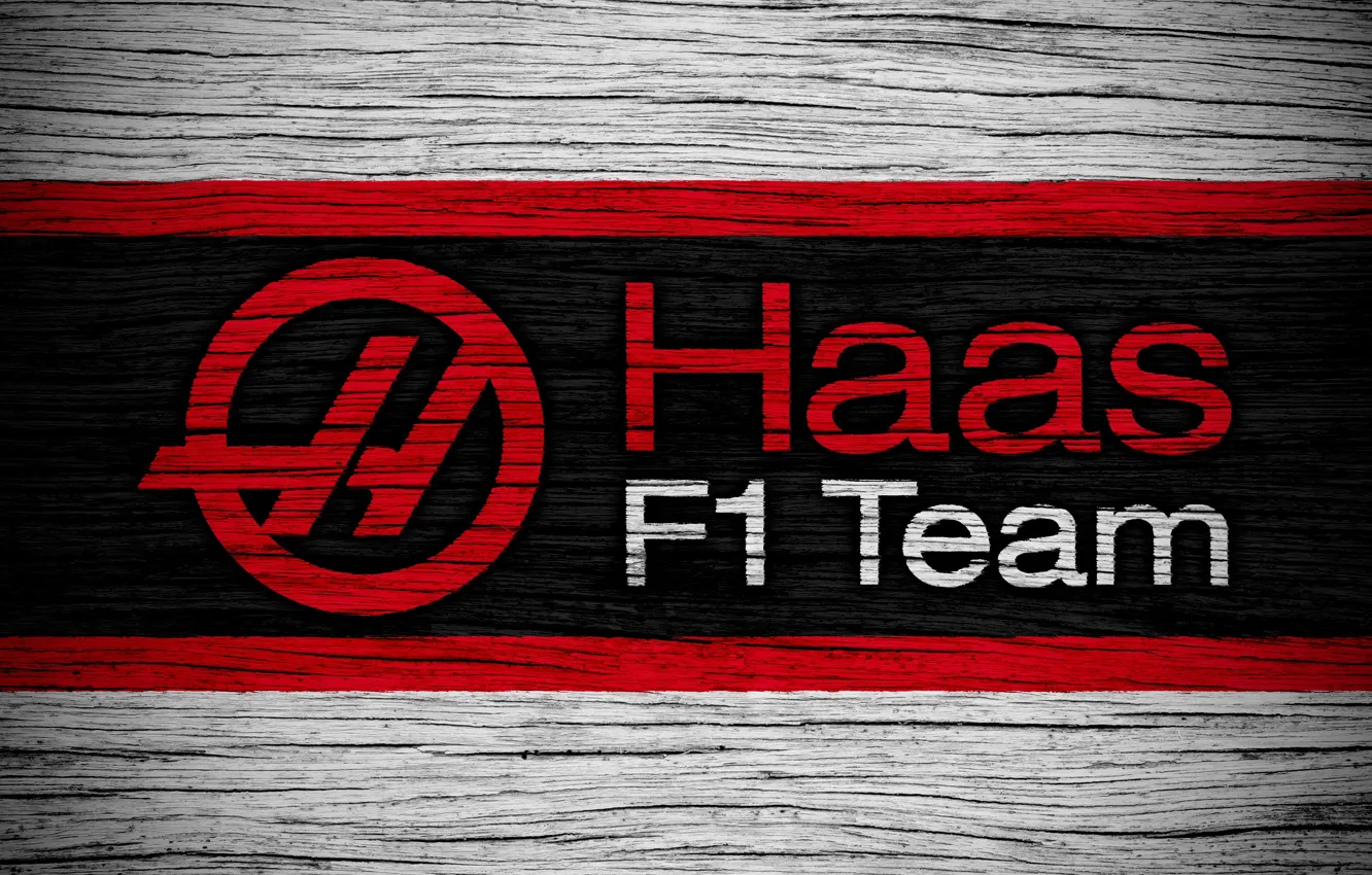 Photo wallpaper wallpaper, sport, logo, Formula 1, Haas