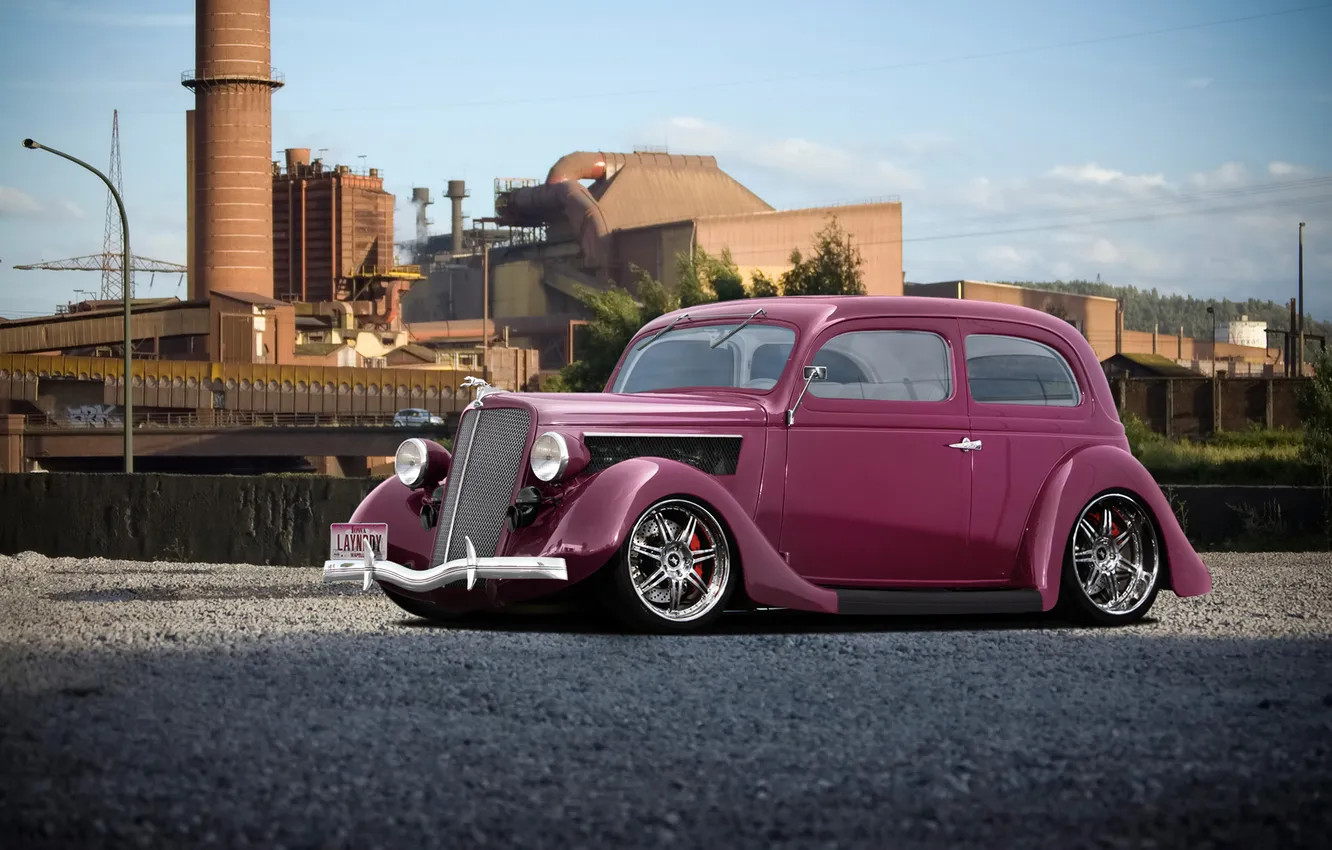 Photo wallpaper Ford, Sedan