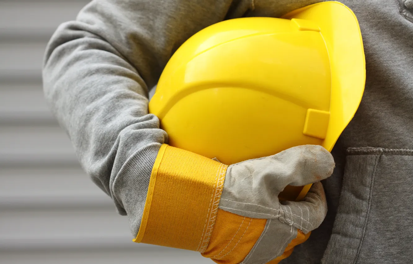 Photo wallpaper gloves, pearls, safety