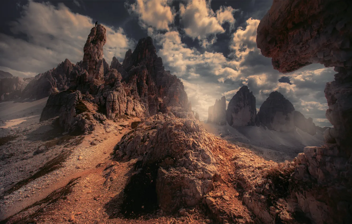 Photo wallpaper mountains, rocks, Michaluk Sergey