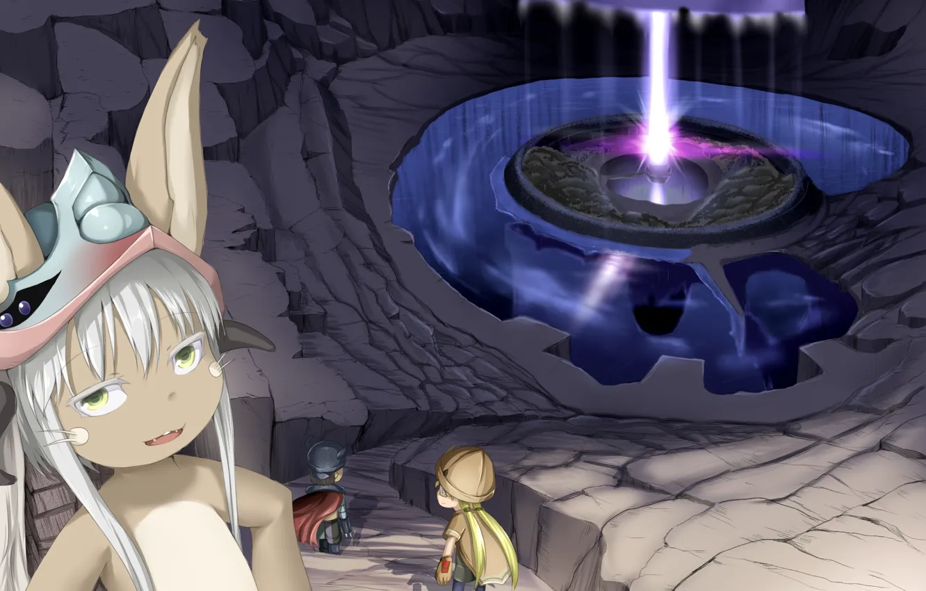 Photo wallpaper children, Made in Abyss, Created in the abyss